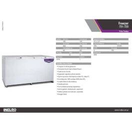 Freezer Inelro FIH-700 695lts
