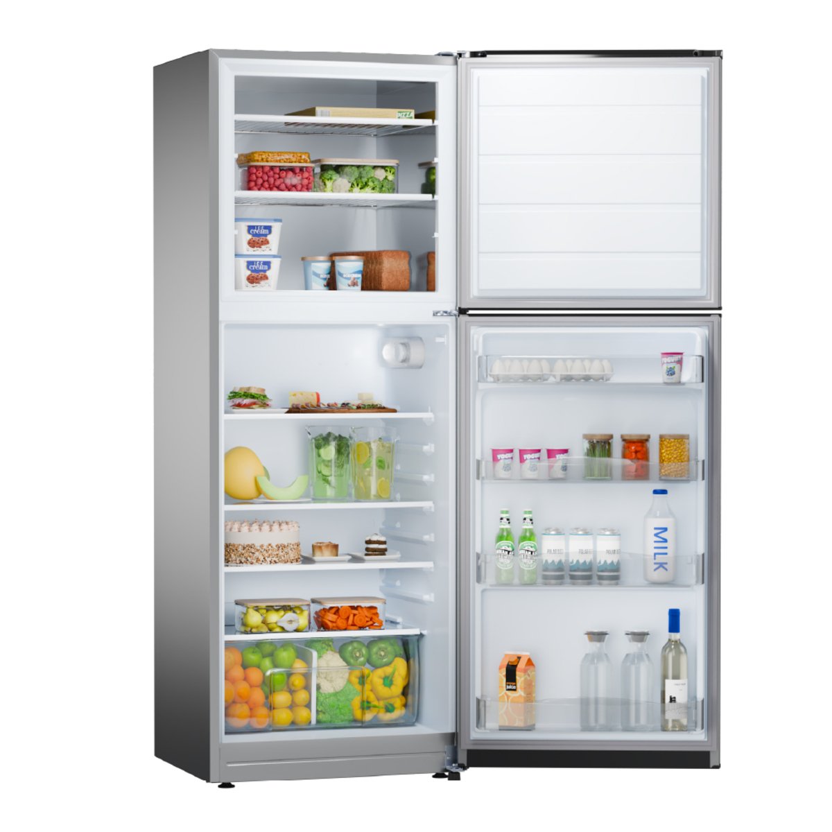 Heladera con Freezer Drean 397lts HDR400F30S Gris - Image 3