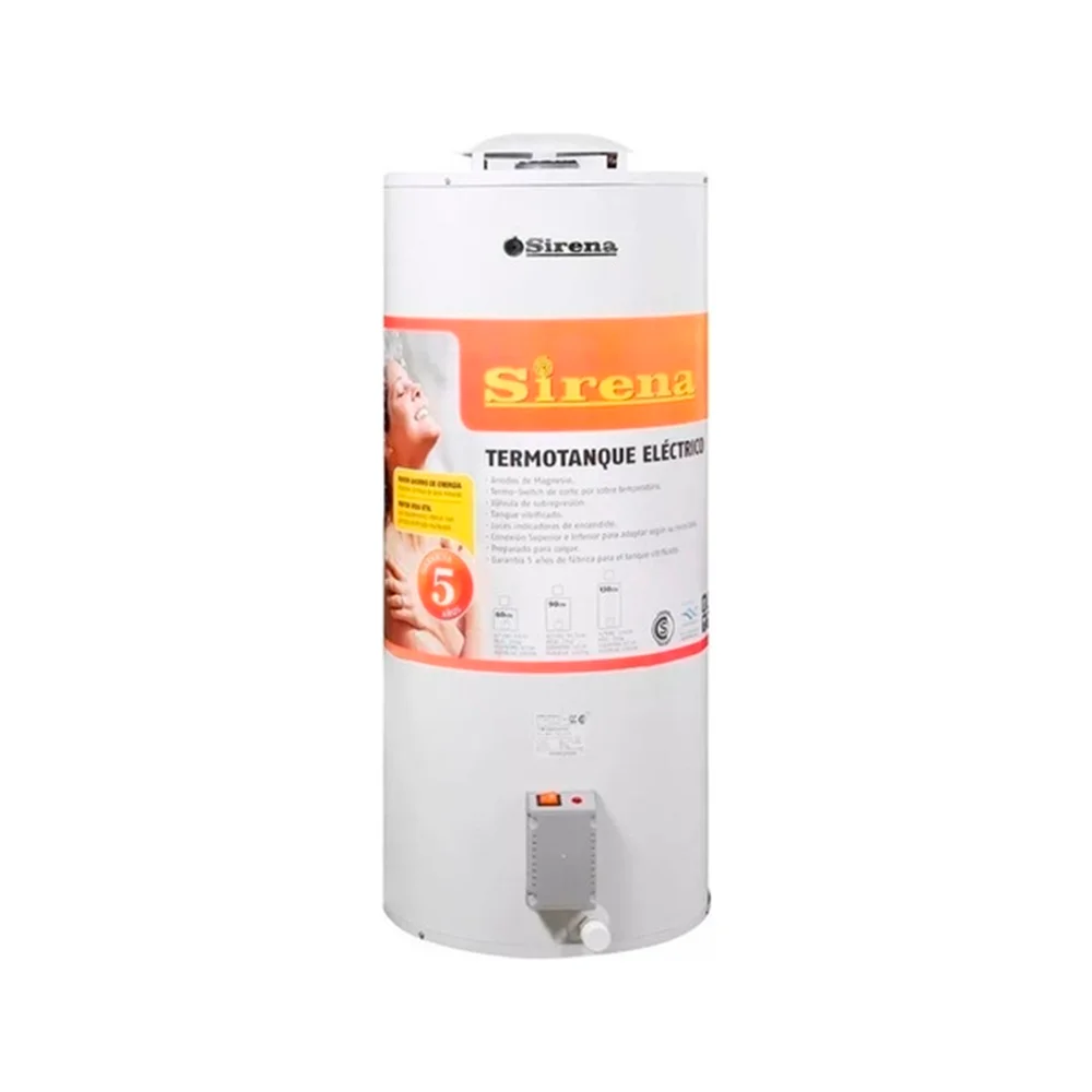 Termotanque Eléctrico Sirena 90lts de Colgar